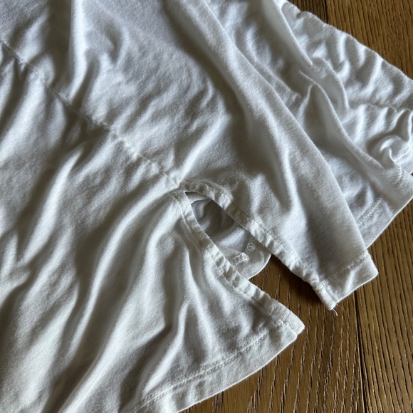 Halogen Crew Neck Hi-Low Back Keyhole Tank – White | Women’s Size L - Picture 10 of 11